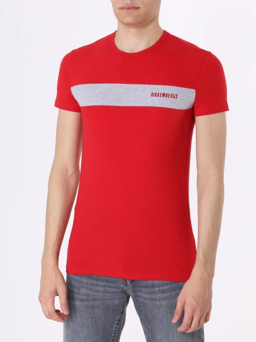Футболка хлопковая BIKKEMBERGS