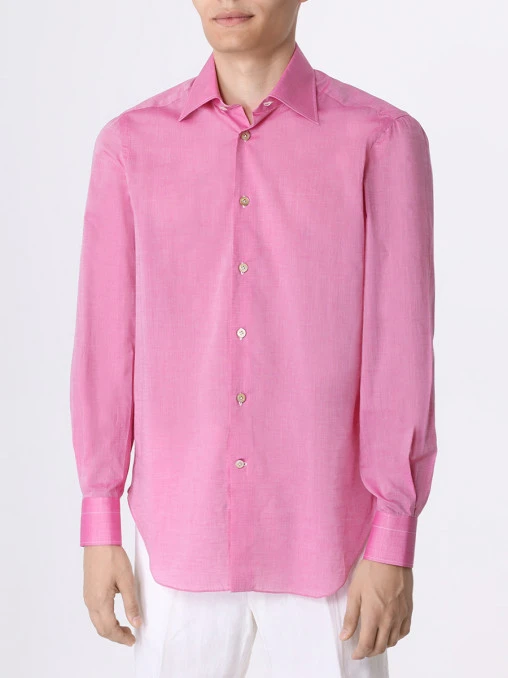 Рубашка Regular Fit хлопковая KITON