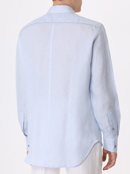 Рубашка Slim Fit льняная CORTIGIANI