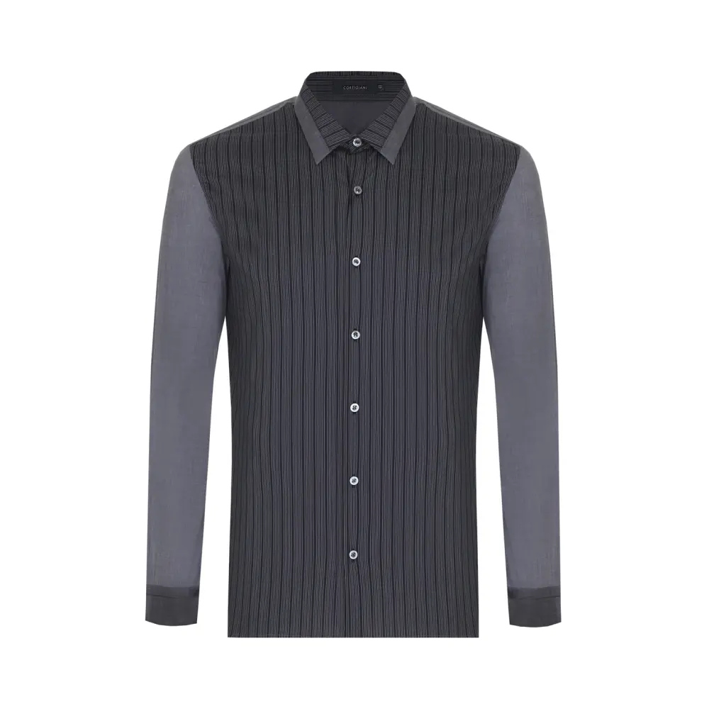 Рубашка Slim Fit хлопковая