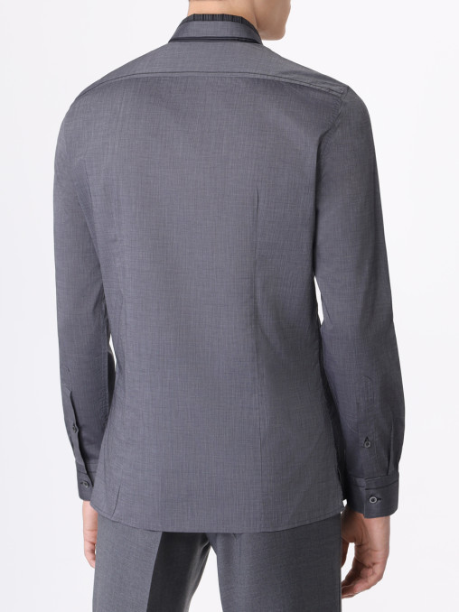 Рубашка Slim Fit хлопковая CORTIGIANI