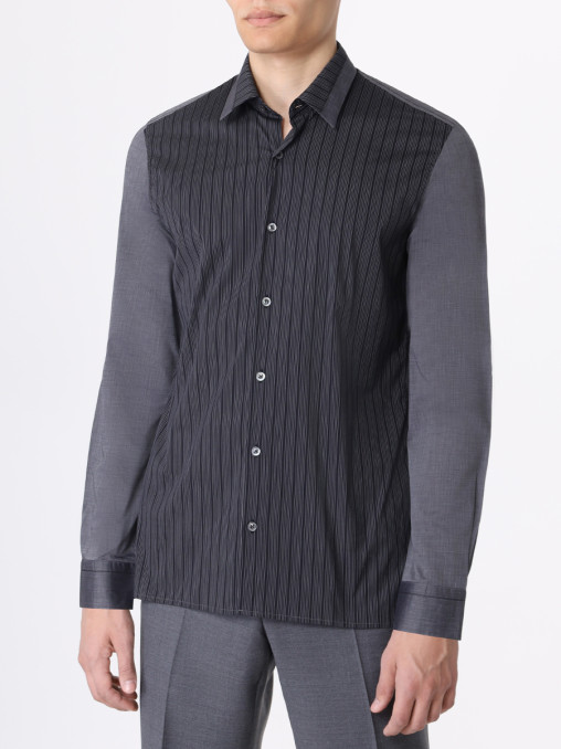 Рубашка Slim Fit хлопковая CORTIGIANI