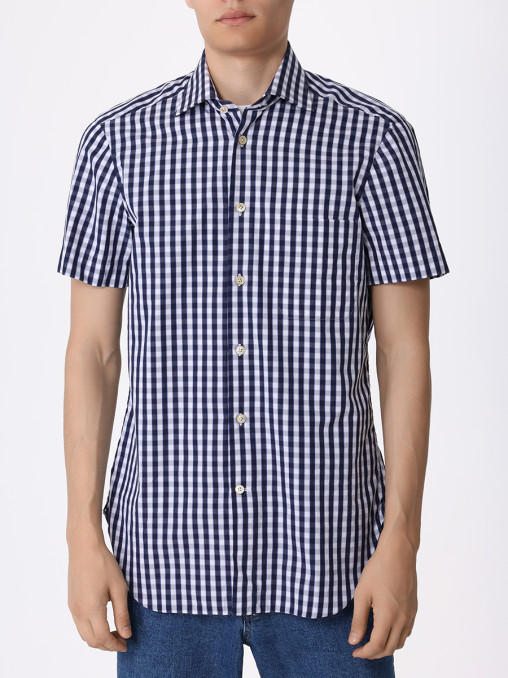 Рубашка Regular Fit хлопковая KITON