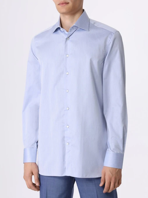Рубашка Regular Fit хлопковая ZILLI