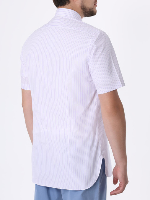 Рубашка Slim Fit хлопковая ZILLI