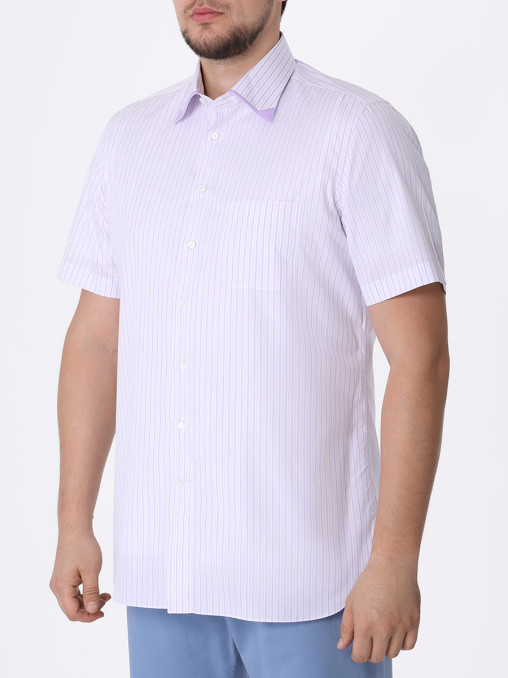 Рубашка Slim Fit хлопковая ZILLI