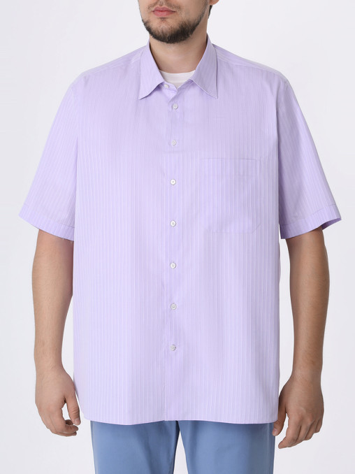 Рубашка Regular Fit хлопковая ZILLI