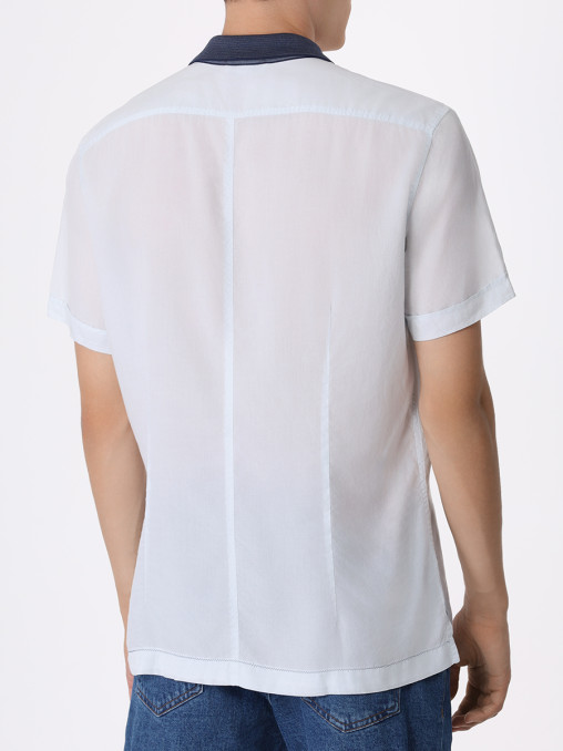 Рубашка Slim Fit из лиоцелла CORTIGIANI