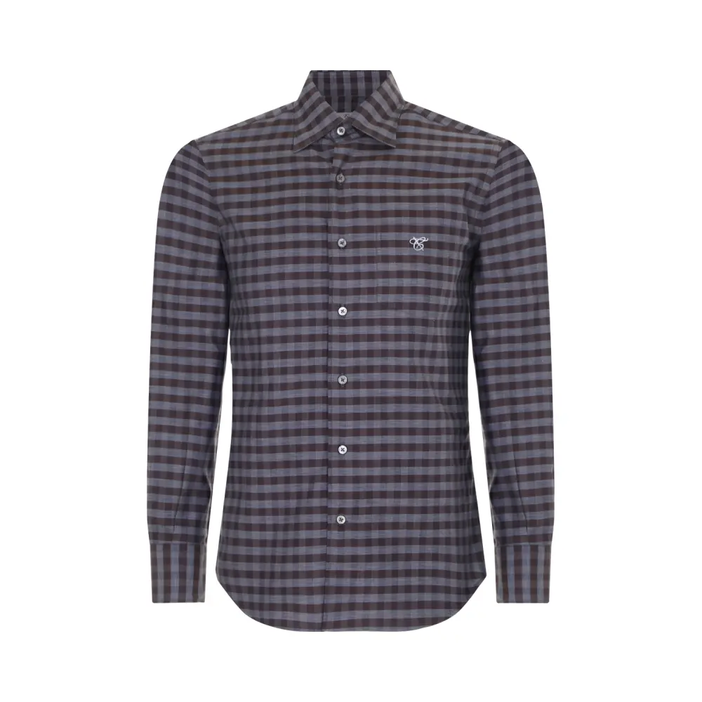 Рубашка Slim Fit хлопковая