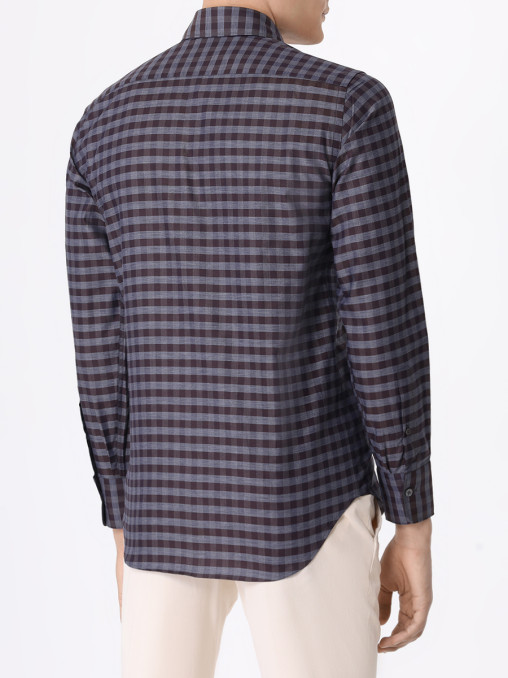 Рубашка Slim Fit хлопковая CANALI