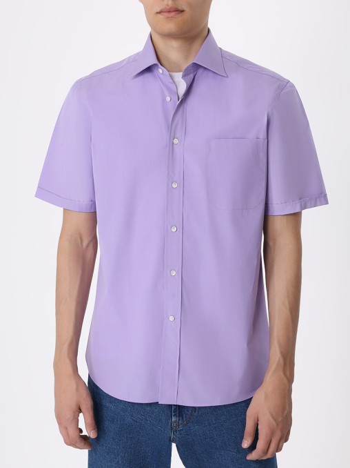 Рубашка Regular Fit хлопковая CANALI