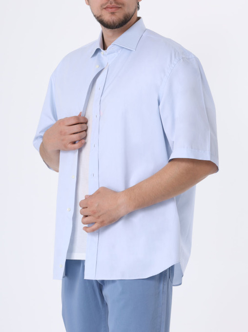 Рубашка Regular Fit хлопковая CANALI