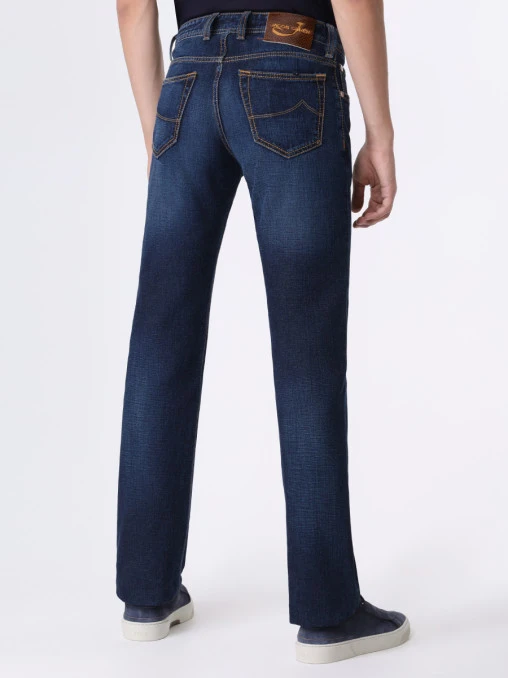 Джинсы Regular Fit хлопковые JACOB COHEN