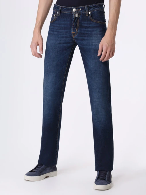 Джинсы Regular Fit хлопковые JACOB COHEN