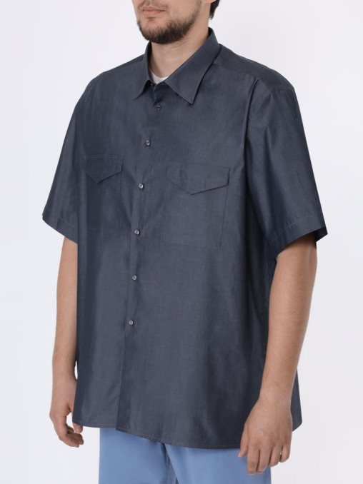 Рубашка Regular Fit хлопковая BRIONI