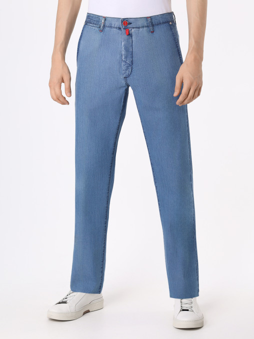 Джинсы Regular Fit хлопковые KITON