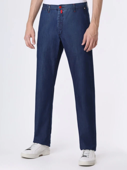 Джинсы Regular Fit хлопковые KITON