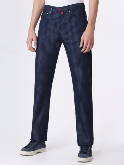 Джинсы Regular Fit хлопковые KITON