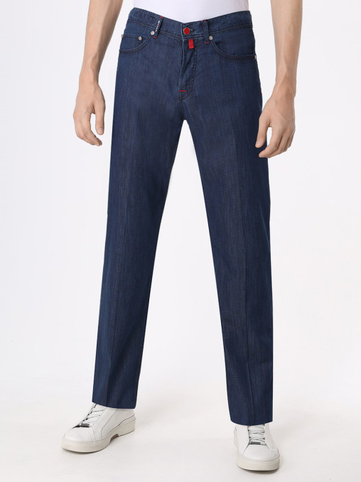 Джинсы Regular Fit хлопковые KITON