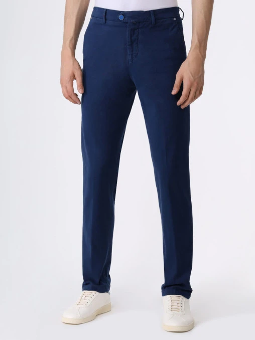 Брюки хлопковые KITON