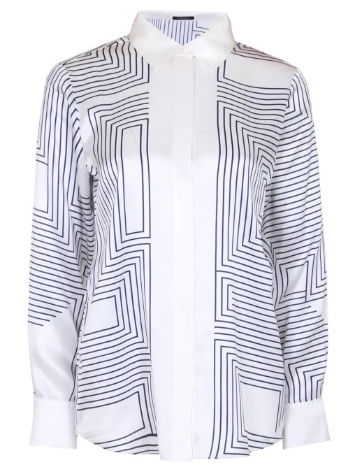 Блуза шелковая VASSA&CO