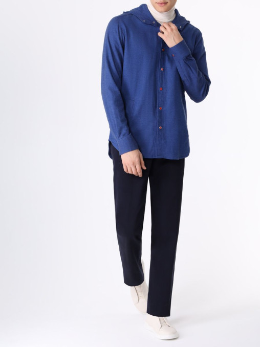 Рубашка Slim Fit хлопковая KITON