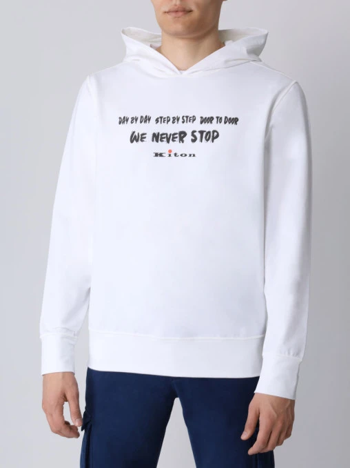 Худи хлопковое KITON