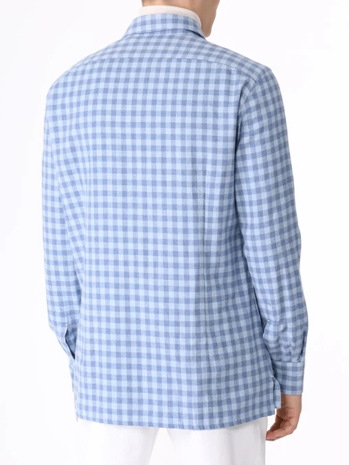 Рубашка Slim Fit хлопковая KITON