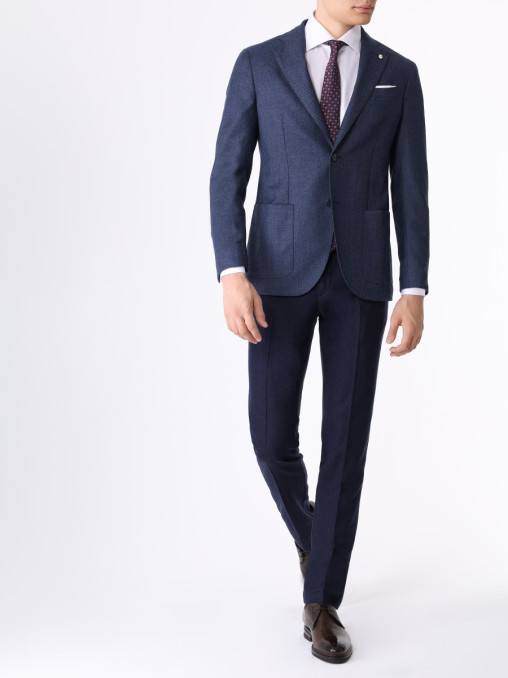 Рубашка Slim Fit хлопковая KITON
