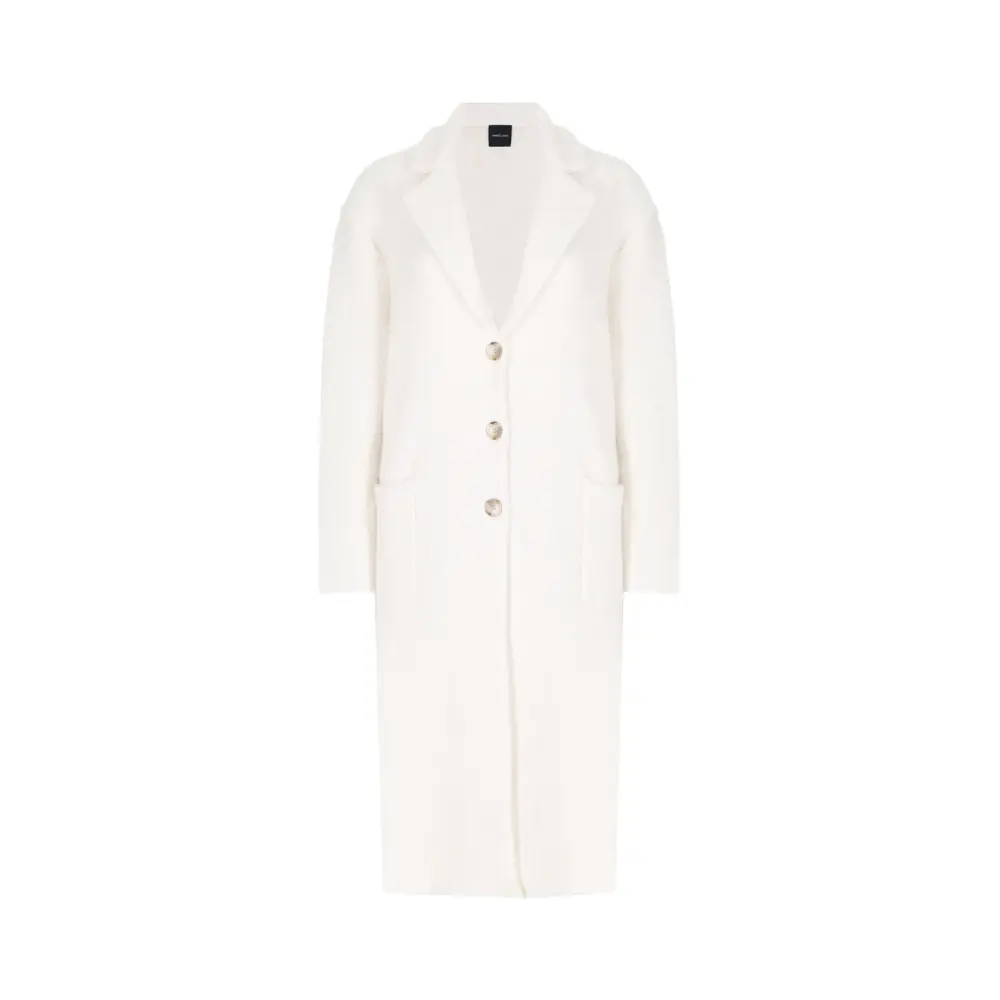 Пальто однотонное