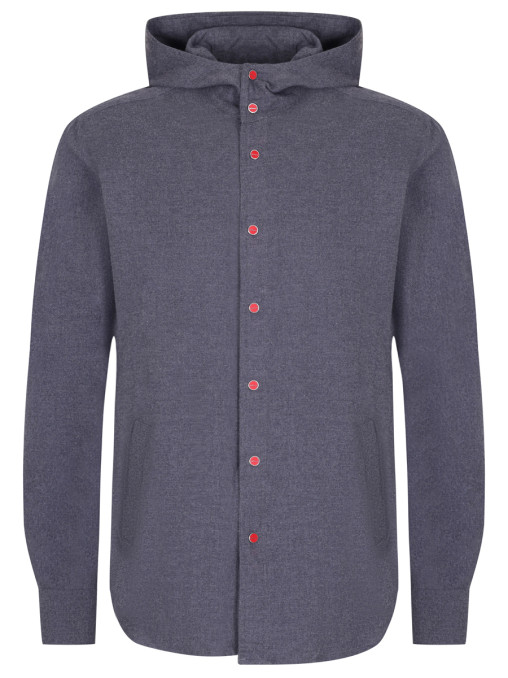 Рубашка Slim Fit хлопковая KITON