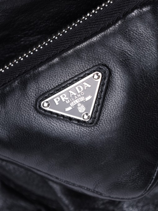 Перчатки кожаные PRADA