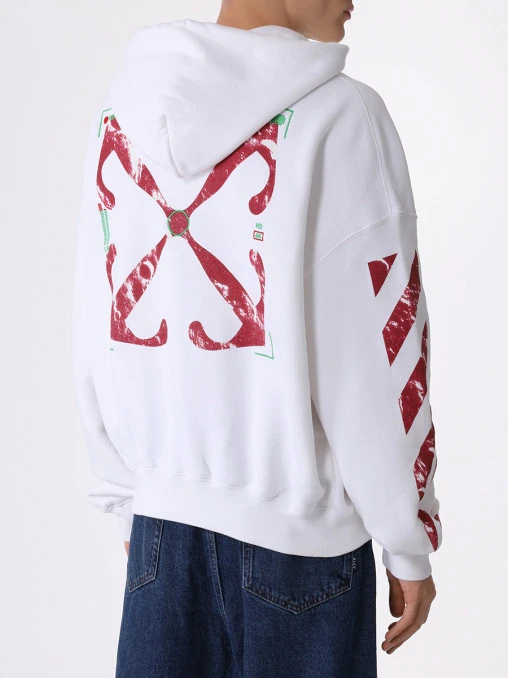 Худи хлопковое OFF-WHITE