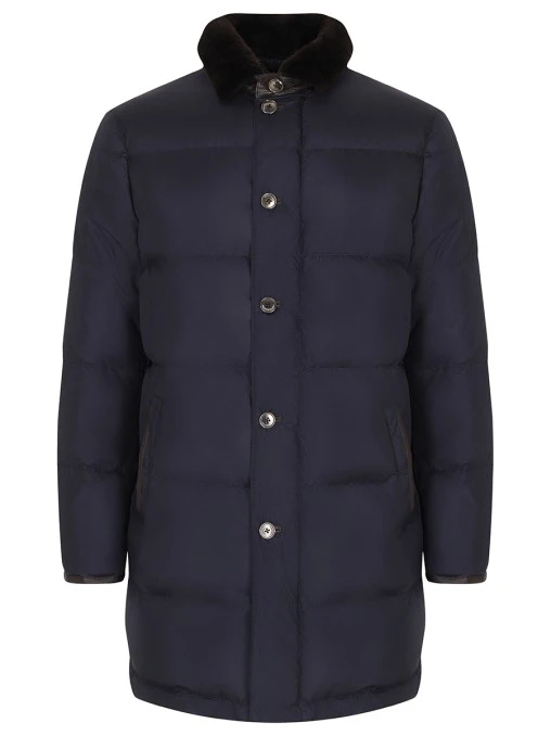 Пуховик стеганый HETTABRETZ