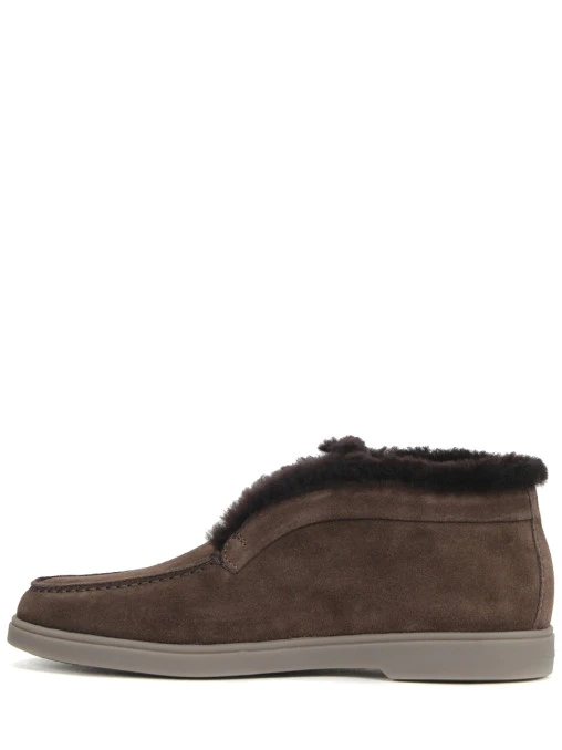 Ботинки замшевые на меху SANTONI