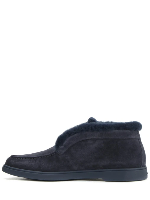 Ботинки замшевые на меху SANTONI