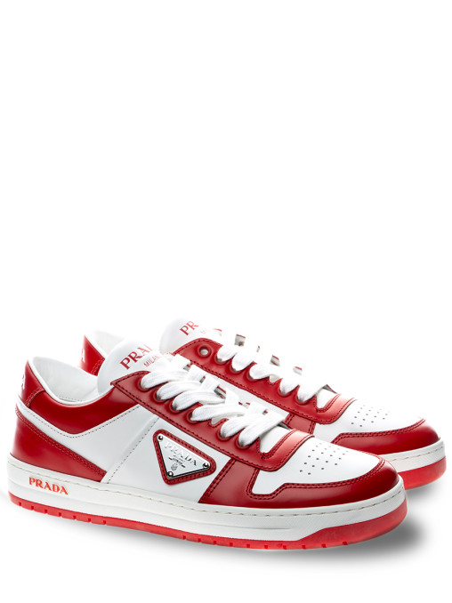 Кеды District кожаные PRADA