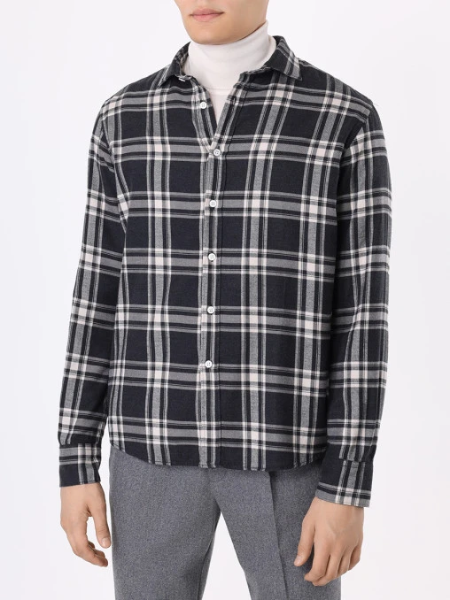Рубашка Slim Fit хлопковая FRADI