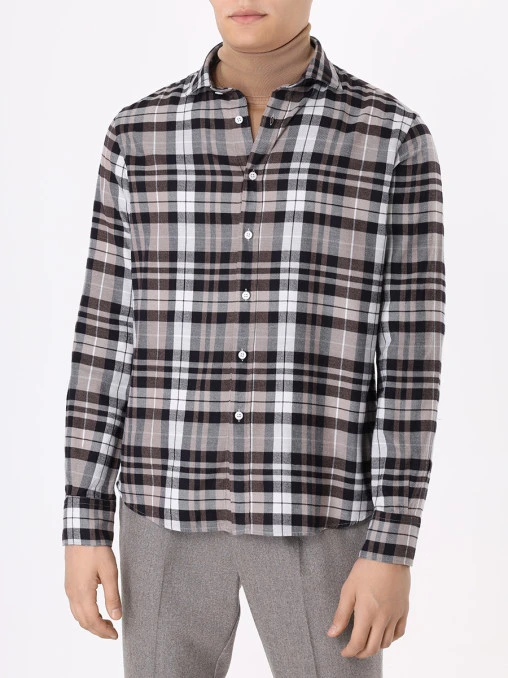 Рубашка Slim Fit хлопковая FRADI