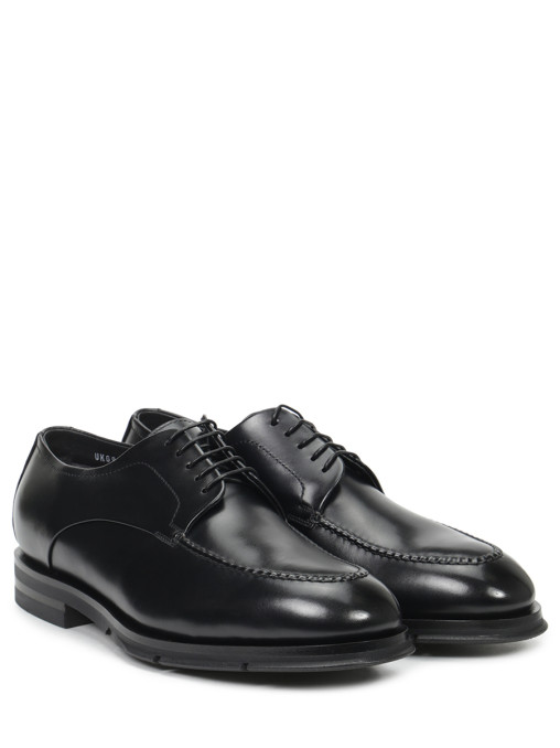 Дерби кожаные на меху SANTONI