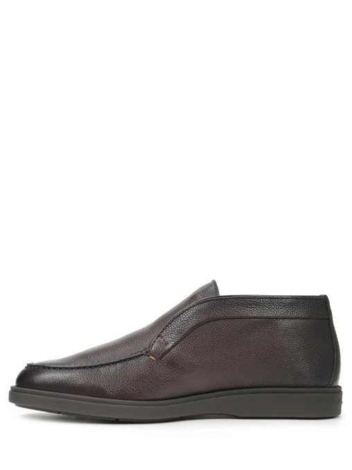 Ботинки кожаные на меху SANTONI
