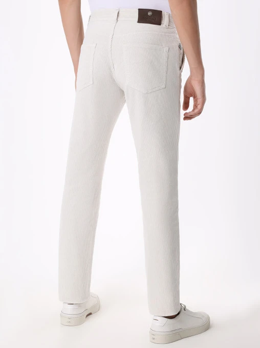 Брюки Slim Fit вельветовые LUIGI BORRELLI