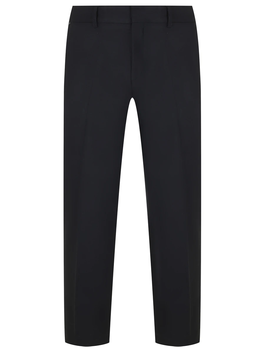 Брюки однотонные