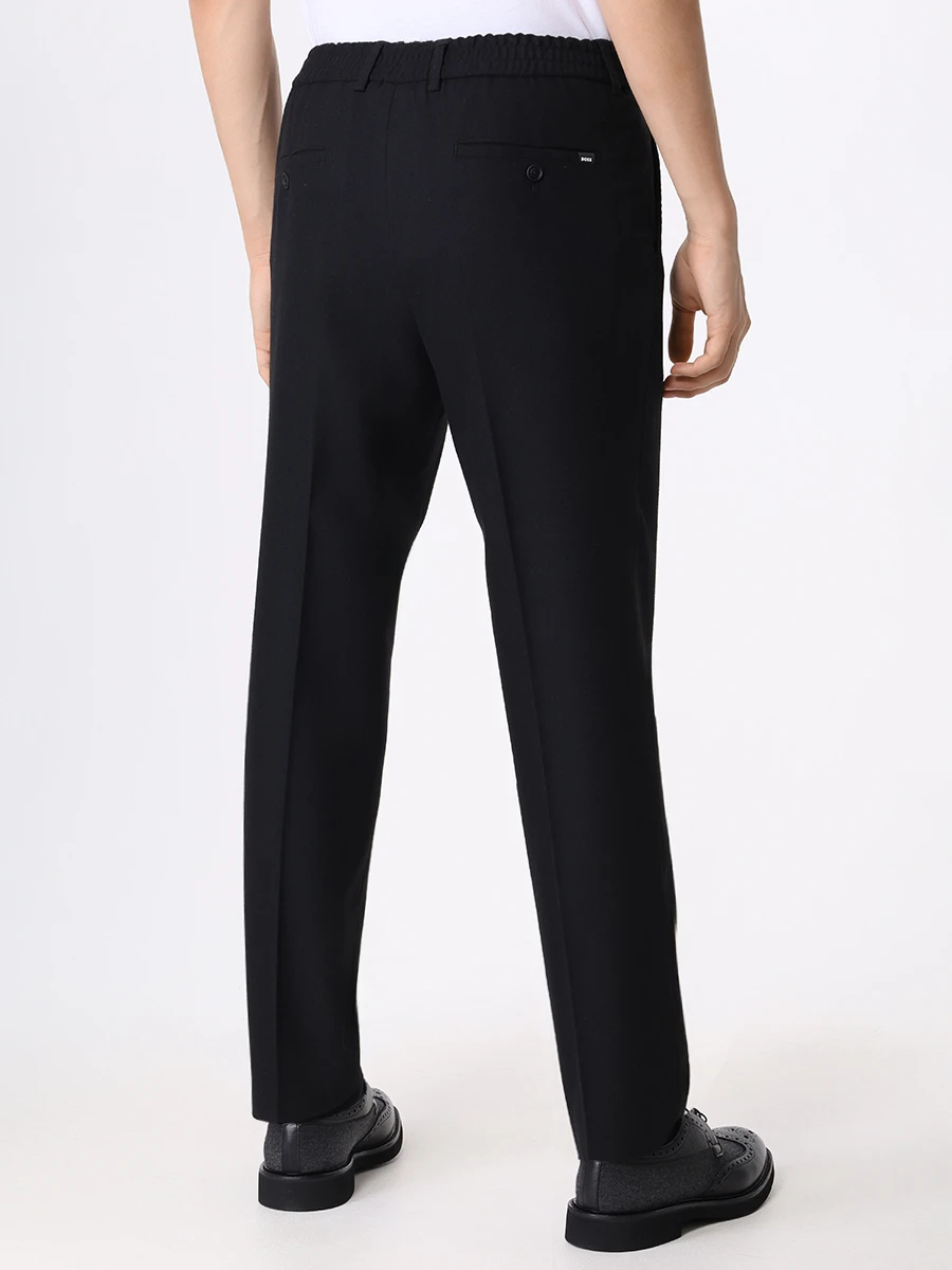Брюки однотонные