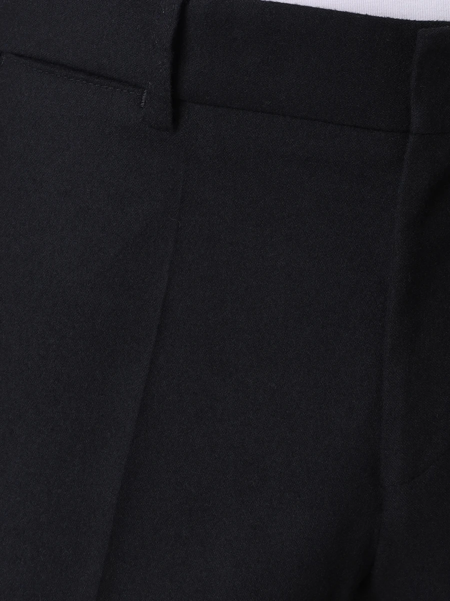 Брюки однотонные