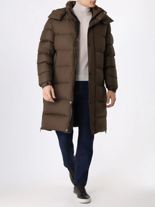 Пуховик стеганый BOSS