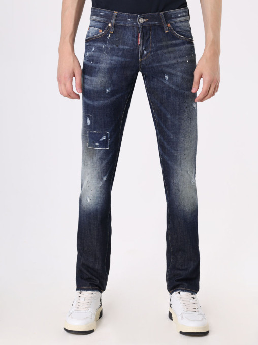 Джинсы Slim Fit хлопковые DSQUARED2