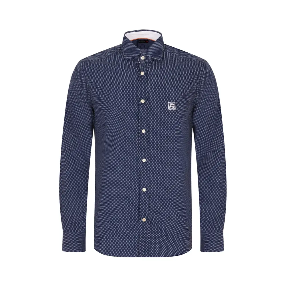 Рубашка Slim Fit хлопковая