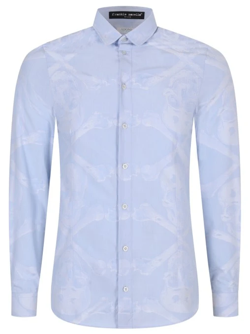 Рубашка Slim Fit хлопковая FRANKIE MORELLO