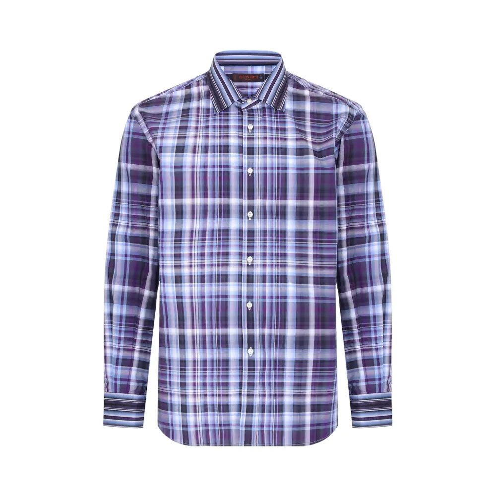 Рубашка Slim Fit хлопковая